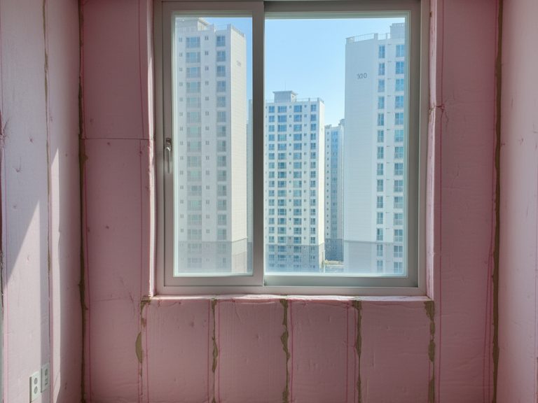 베란다 단열 아이소핑크 시공