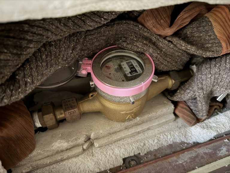 아파트 수도계량기함 보온재