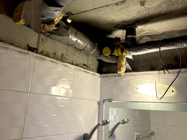 화장실 누수 탐지