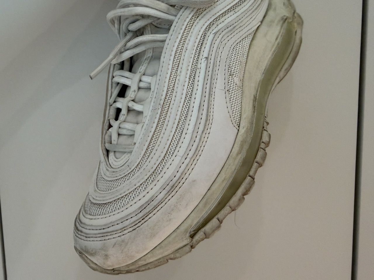 메쉬 운동화 세탁 전